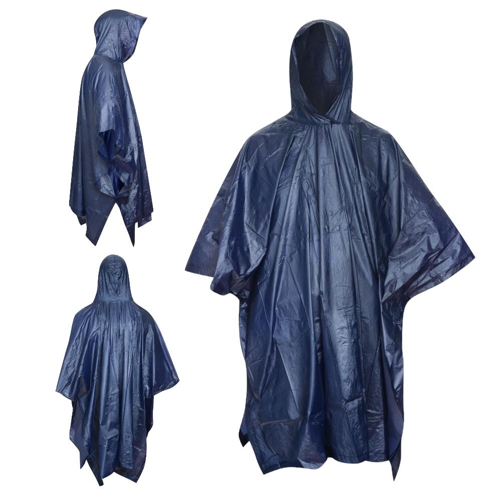 Poncho Capa Impermeable Grueso Capucha