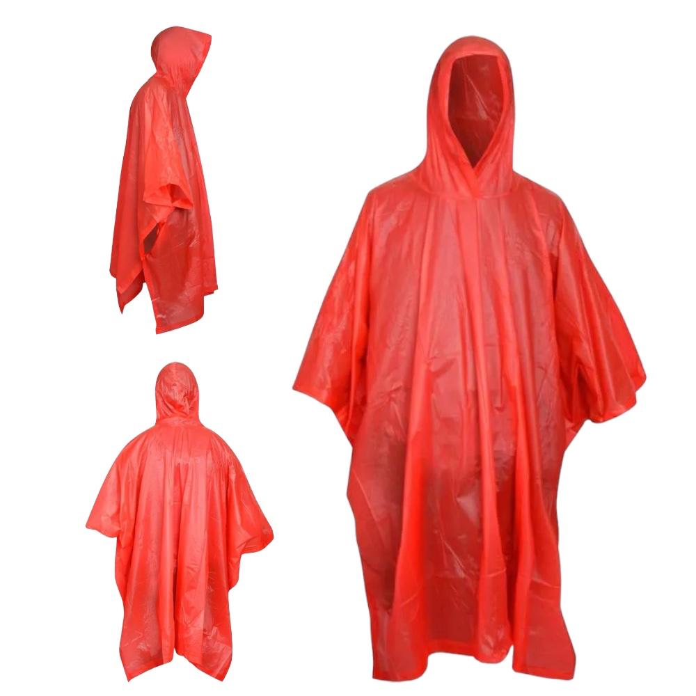 Poncho Capa Impermeable Grueso Capucha