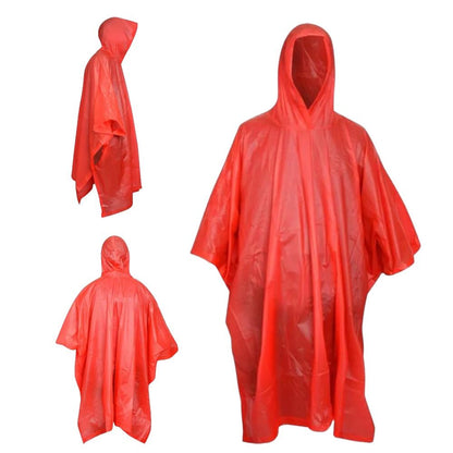 Poncho Capa Impermeable Grueso Capucha
